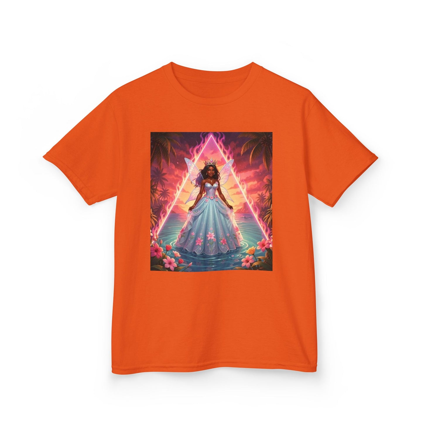 Kids Tee — 'She's Bermuda' Princess Illustration Tee