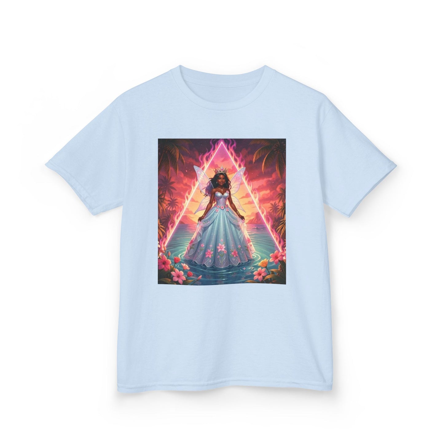 Kids Tee — 'She's Bermuda' Princess Illustration Tee