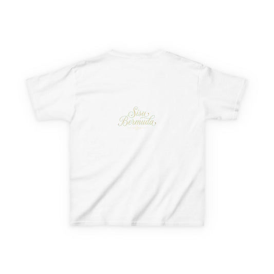 Kids Tee — 'She's Bermuda' Princess Illustration Tee