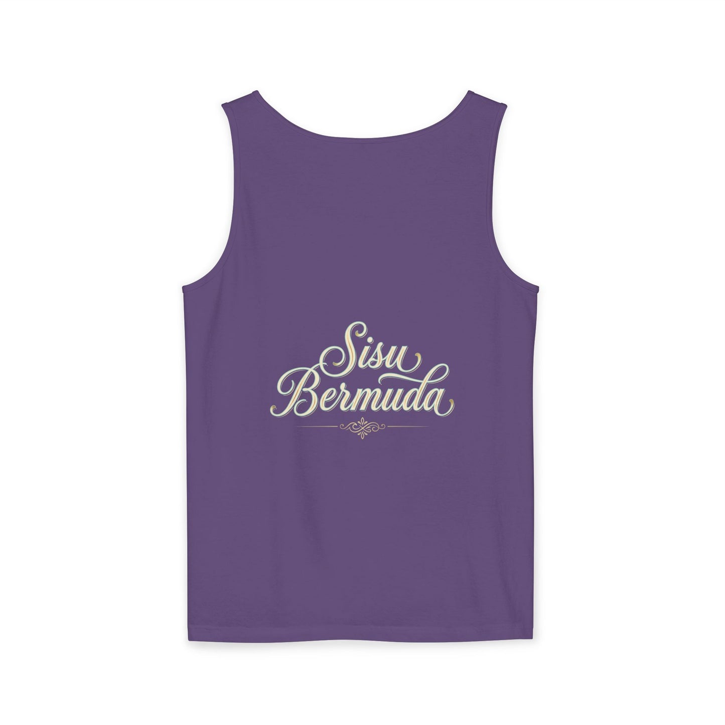 Lion Rider Tank Top — Fantasy Warrior Riding Lion Graphic