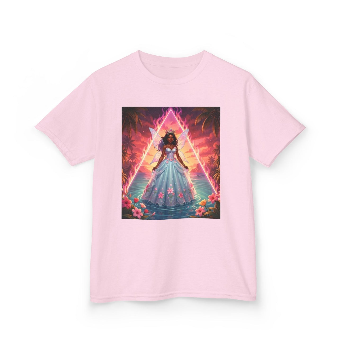 Kids Tee — 'She's Bermuda' Princess Illustration Tee