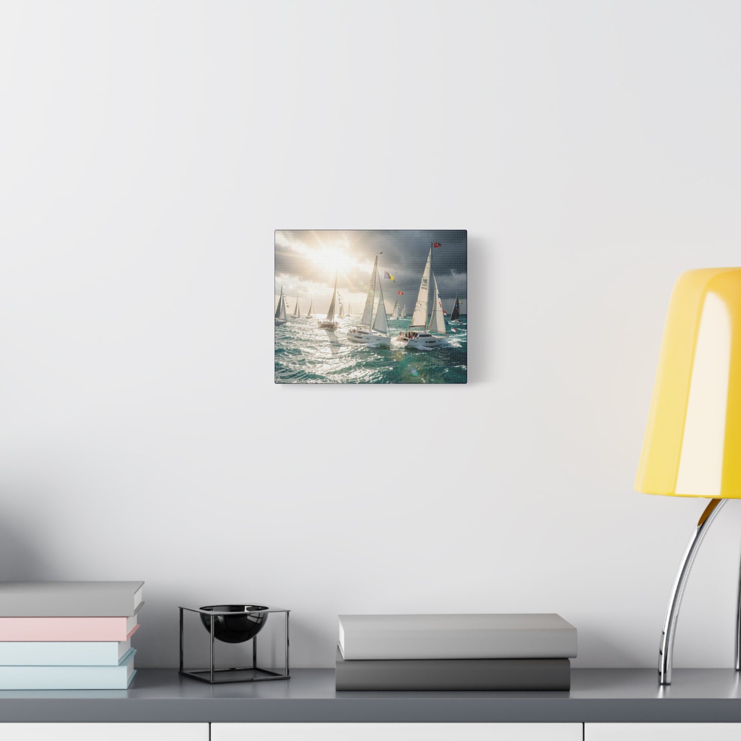 Sailing Regatta Matte Canvas, Stretched, 1.25"