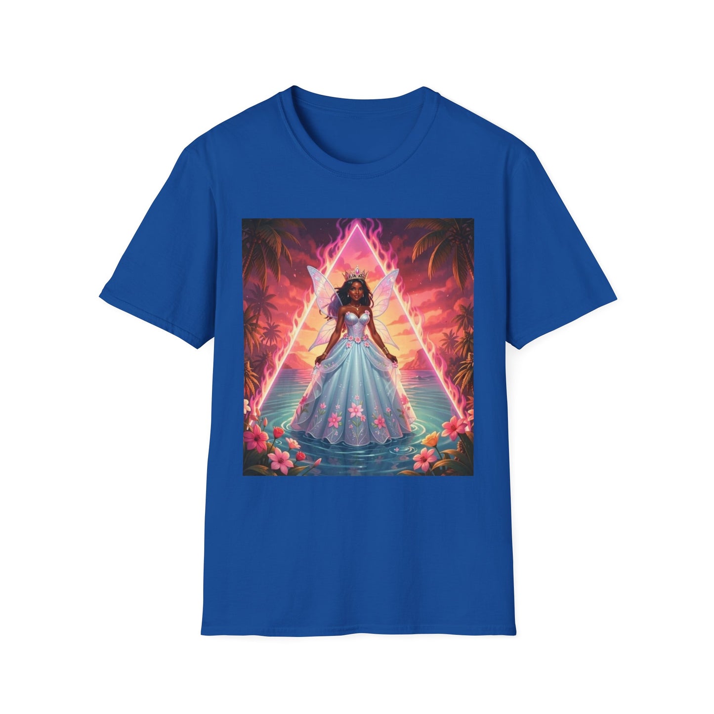 ‘She’s Bermuda’ Princess Sunset T-Shirt —  Bermuda Sea Fairy Graphic Tee