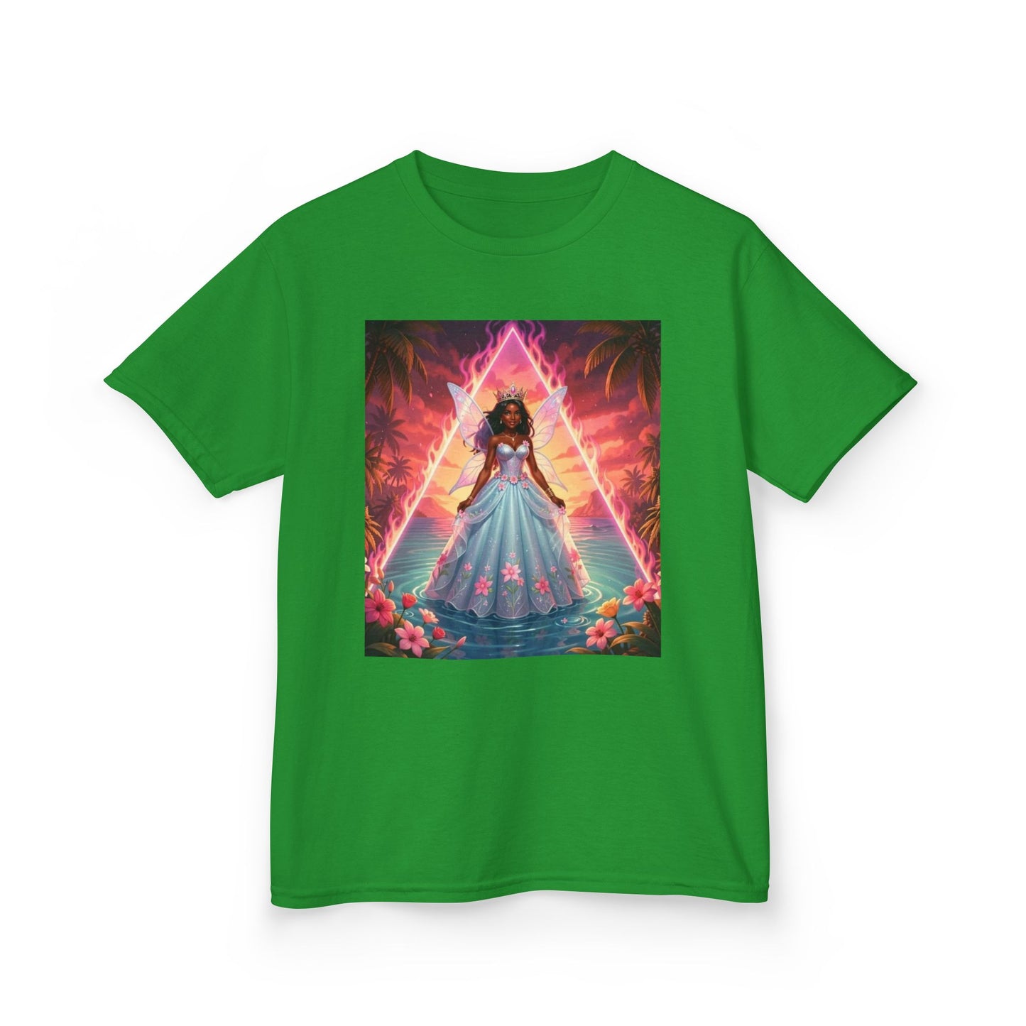 Kids Tee — 'She's Bermuda' Princess Illustration Tee