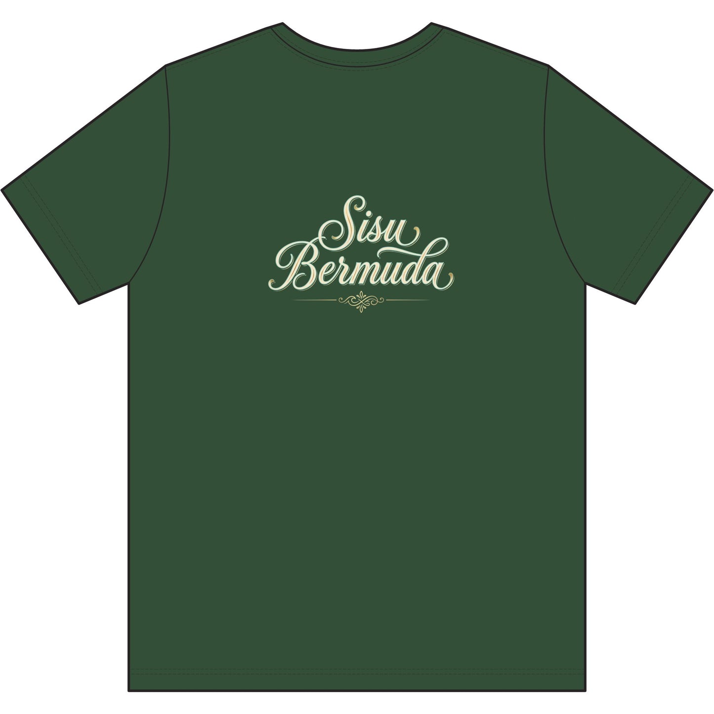 Pirate Ship Battle Tee — Bermuda Ghost Ship Graphic Cotton T-Shirt