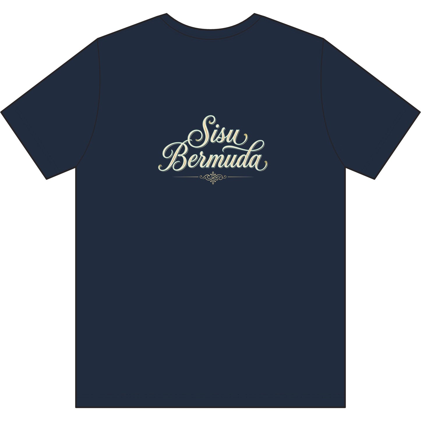 Pirate Ship Battle Tee — Bermuda Ghost Ship Graphic Cotton T-Shirt
