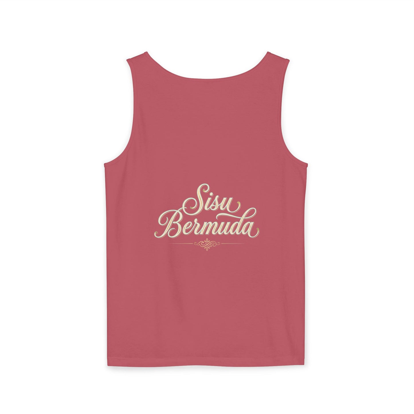 Lion Rider Tank Top — Fantasy Warrior Riding Lion Graphic