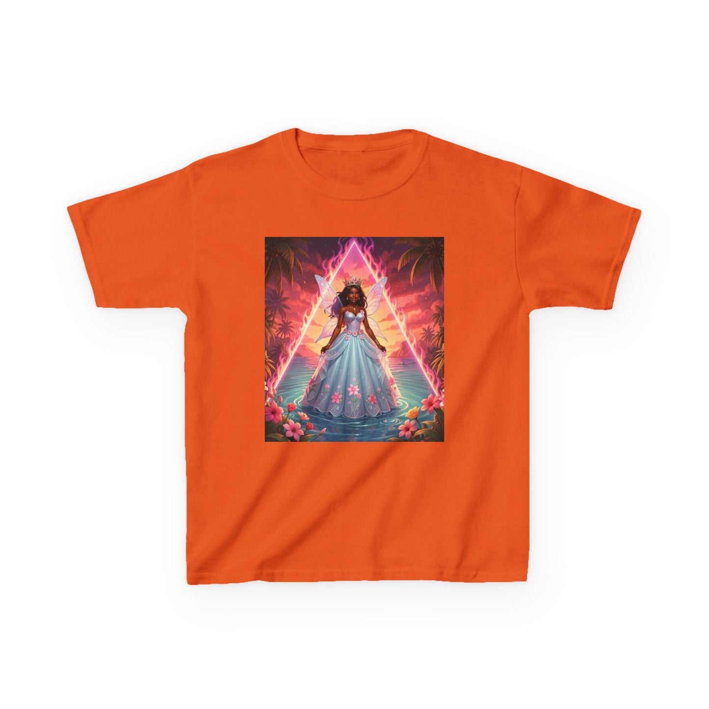 Kids Tee — 'She's Bermuda' Princess Illustration Tee