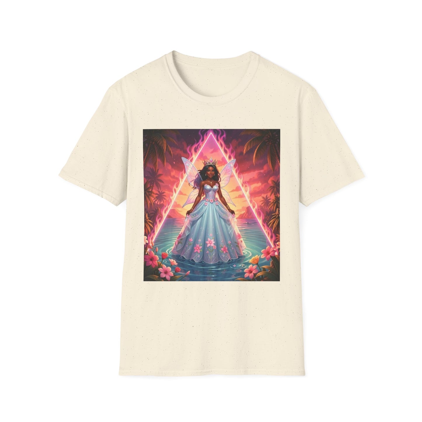 ‘She’s Bermuda’ Princess Sunset T-Shirt —  Bermuda Sea Fairy Graphic Tee