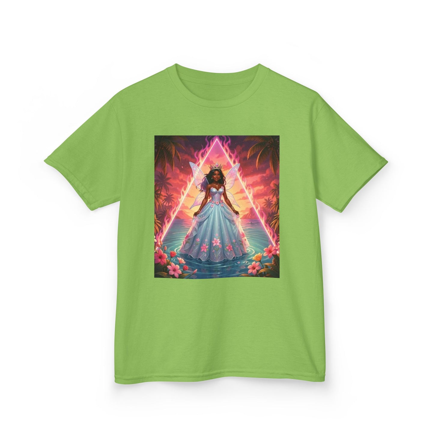 Kids Tee — 'She's Bermuda' Princess Illustration Tee